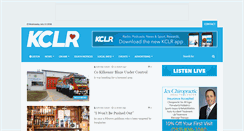 Desktop Screenshot of kclr96fm.com